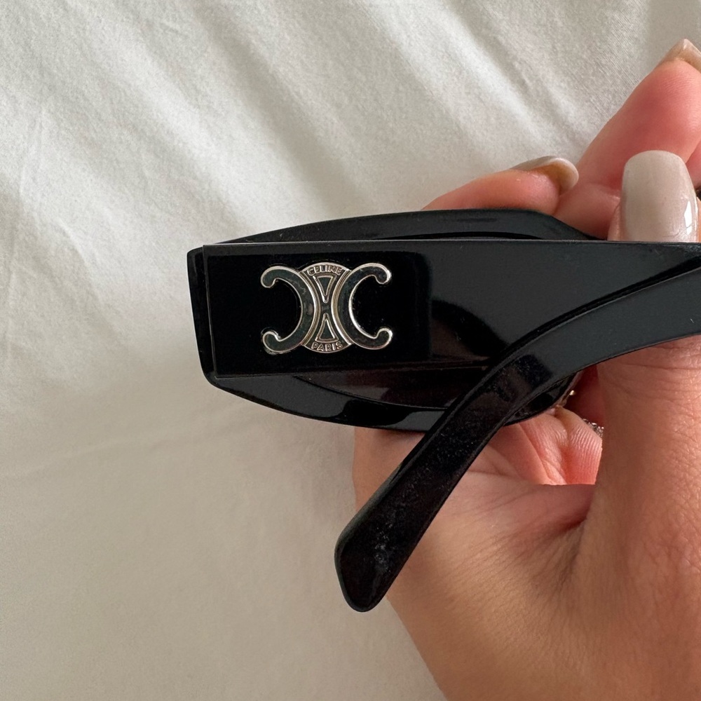 Celine Black Cat-Eye Sunglasses - Picture 5 of 7